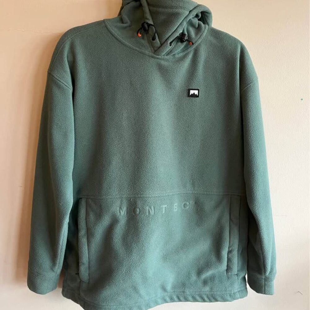 Montec Delta Fleece Hoodie in Atlantic, Small